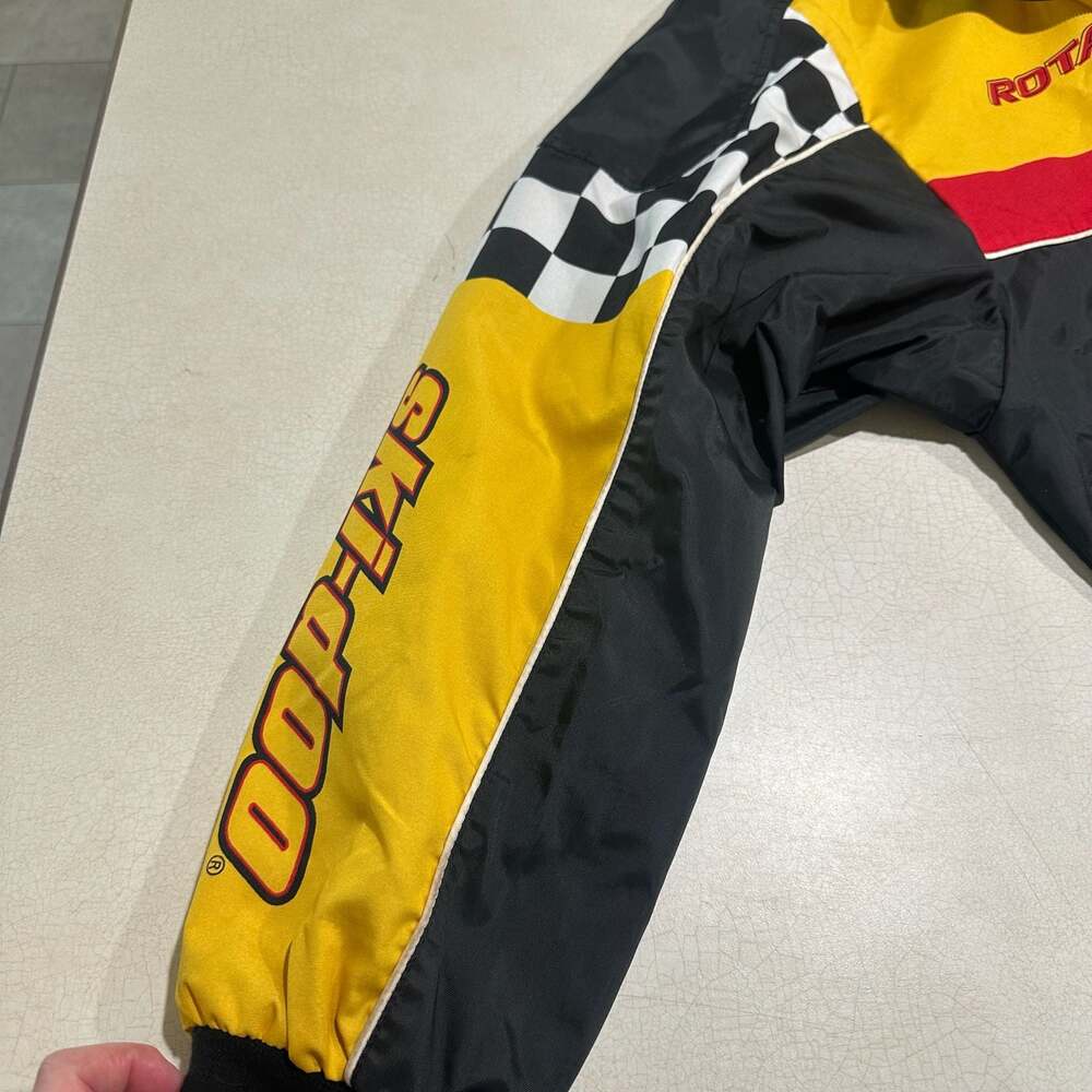 Vintage Ski-Doo Bombardier Summer Racing Jacket Adult TG/XL Checker SnoGear - Picture 10 of 13